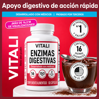 Vitali™ - Probiótico Digestivo para el Bienestar Intestinal