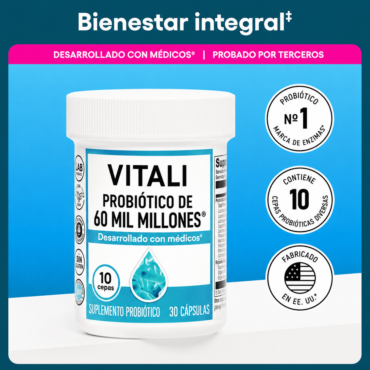 Vitali™ - Probiótico Digestivo