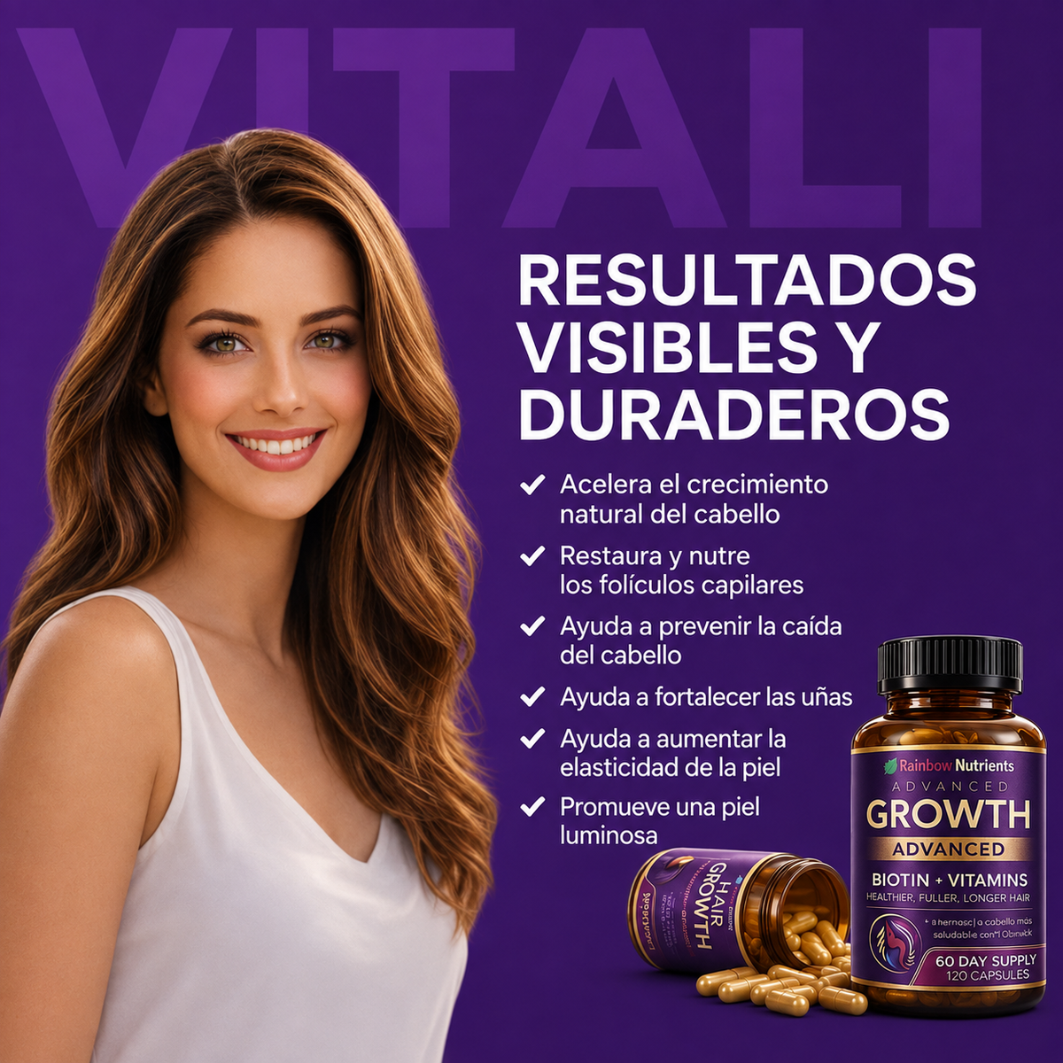 Vitali™ - Vitaminas 24 en 1 para el cabello