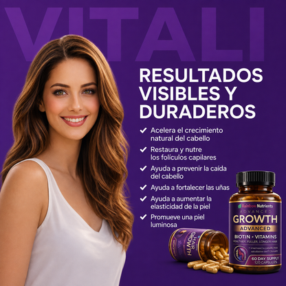 Vitali™ - Vitaminas 24 en 1 para el cabello