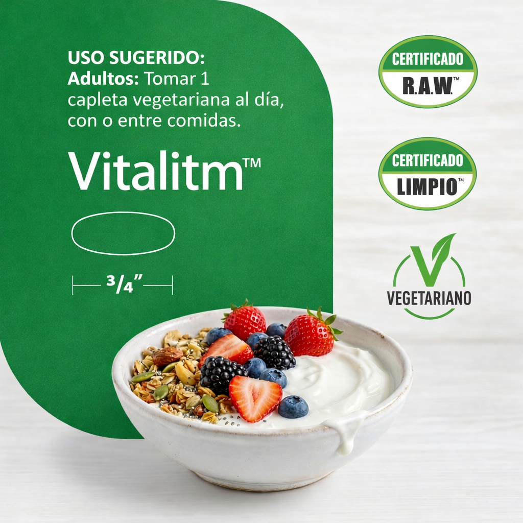 Vitali™ - Suplemento Vitamínico Natural Hombre