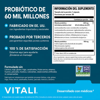 Vitali™ - Probiótico Digestivo