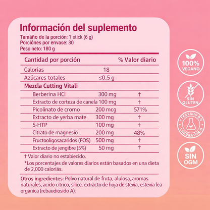 Vitali™ - Sticks Naturales de Desintoxicación