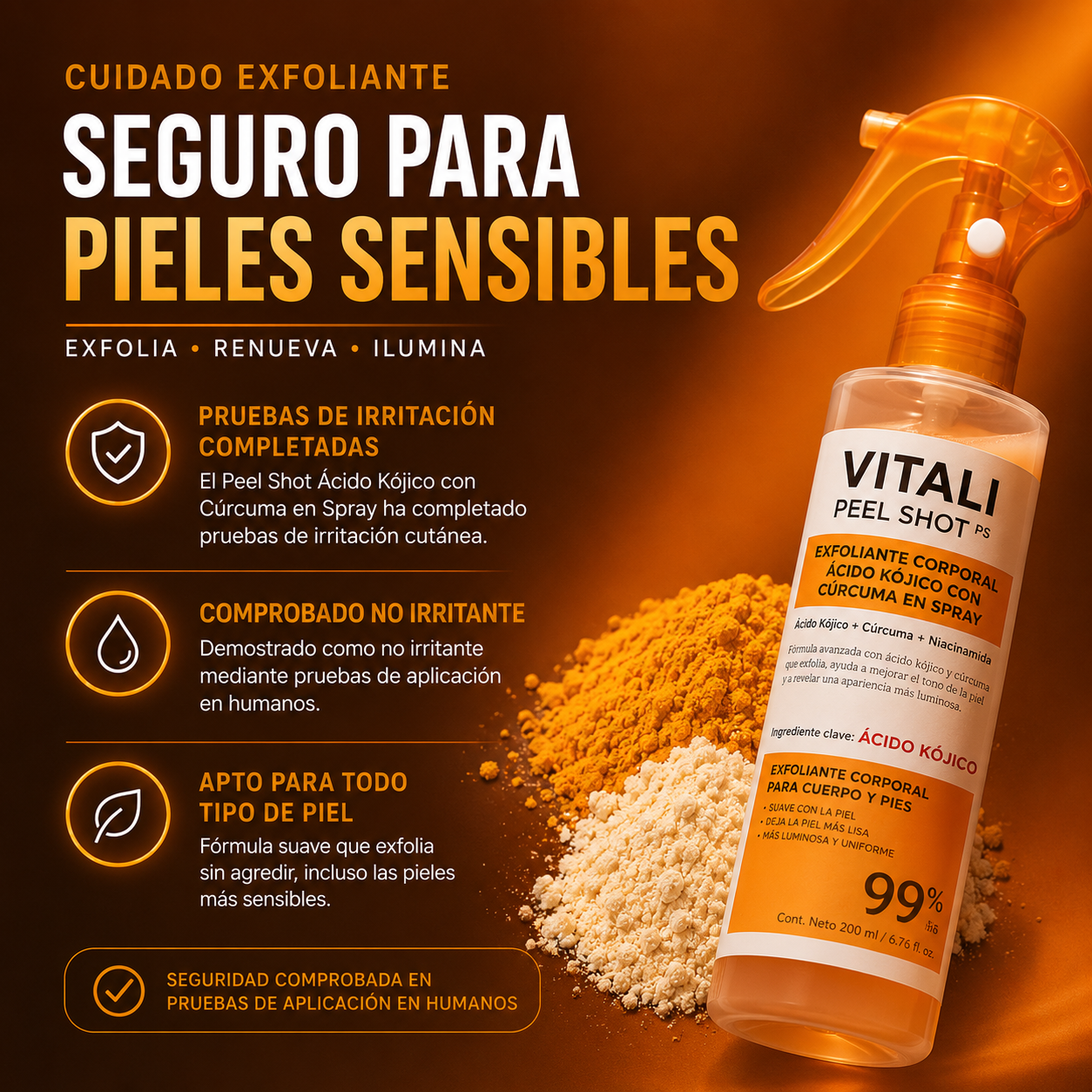 Vitali™ - Exfoliante Corporal para Zonas Oscuras