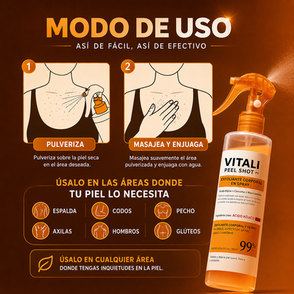 Vitali™ - Exfoliante Corporal para Zonas Oscuras