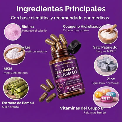 Vitali™ - Vitaminas 24 en 1 para el cabello