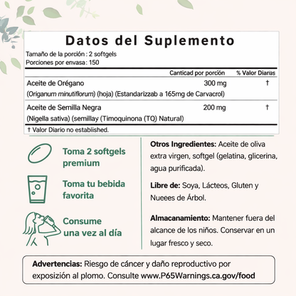 Vitali™ - Suplemento natural de orégano